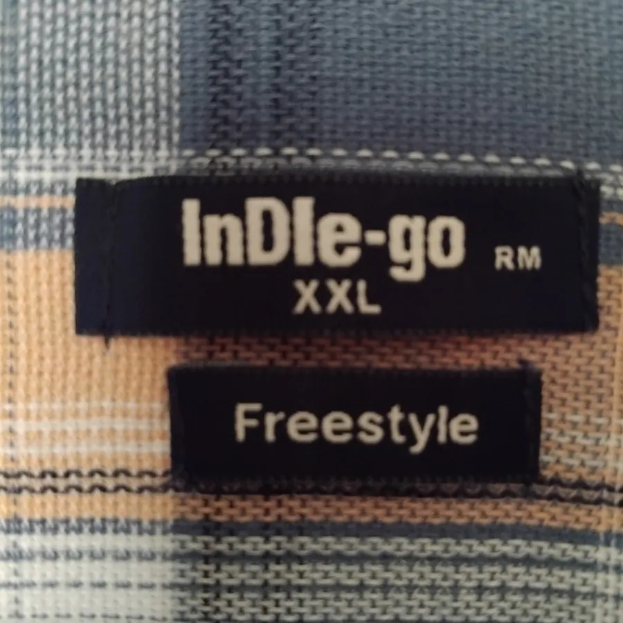 پیراهن مردانه ایندیگو