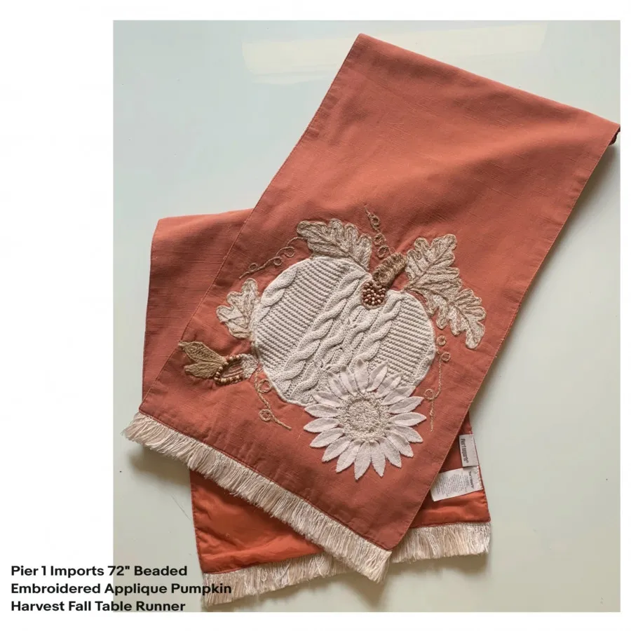 رانر اپلیکه پاییزی