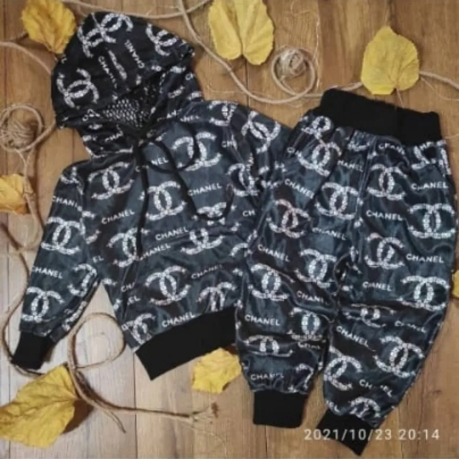 ست هودی شلوار مخمل