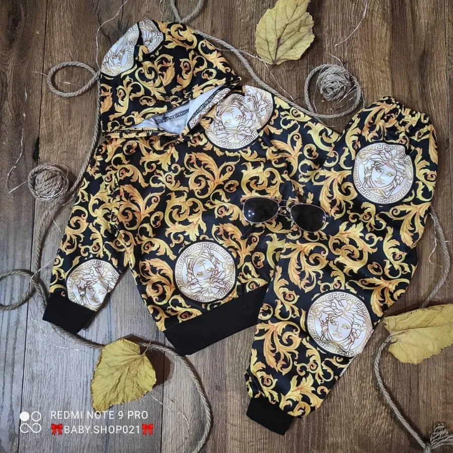 ست هودی شلوار مخمل