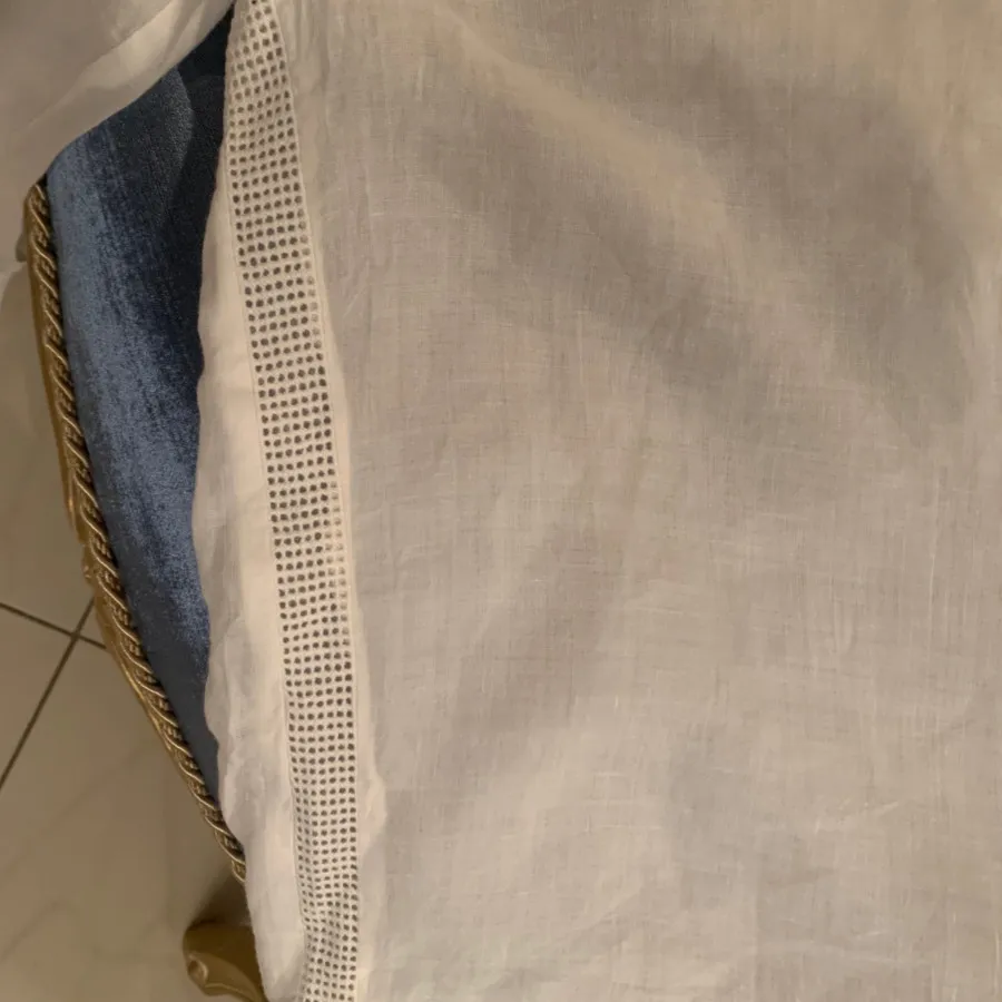 شومیز لینن سفید اورجینال