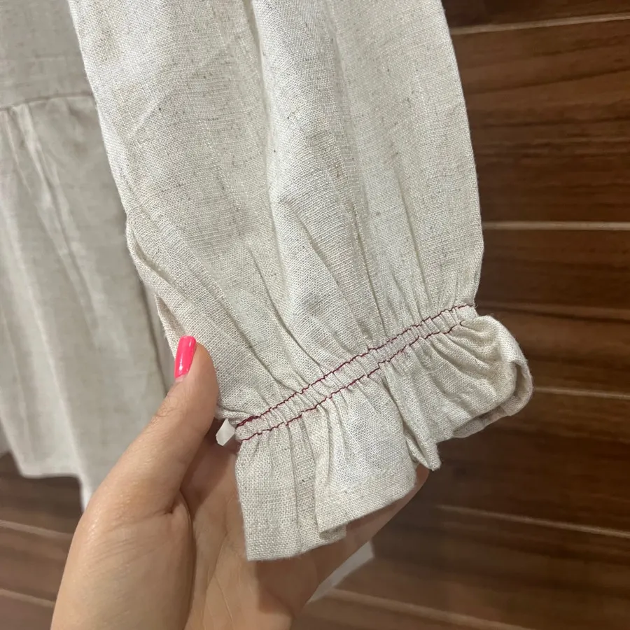 تونیک مانتویی لینن