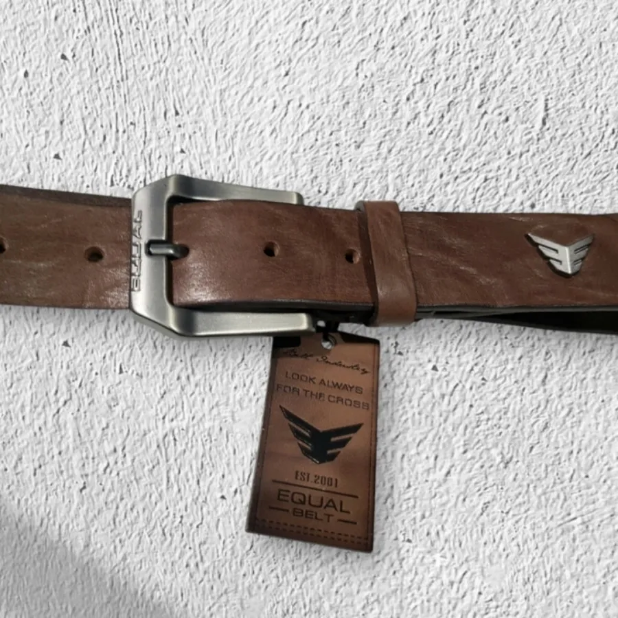 کمربند چرم ایتالیا چروک