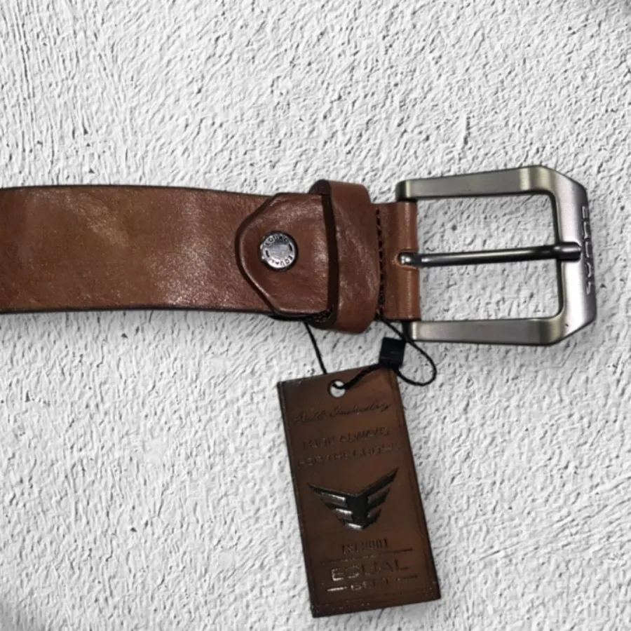 کمربند چرم ایتالیا چروک