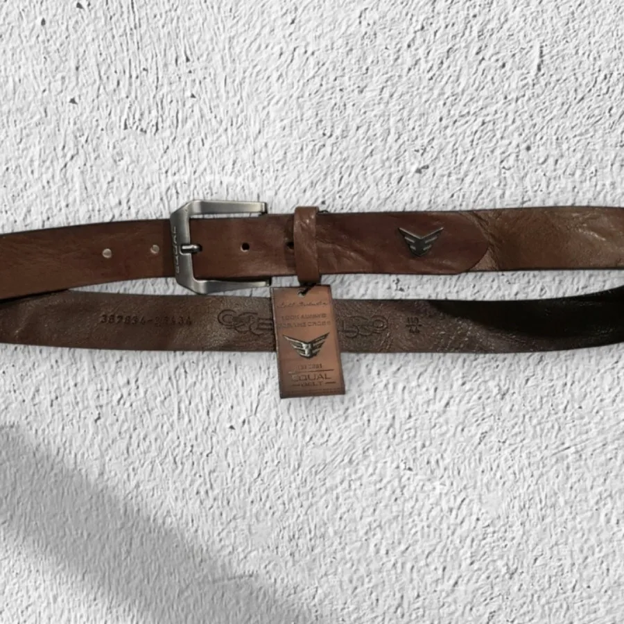 کمربند چرم ایتالیا چروک