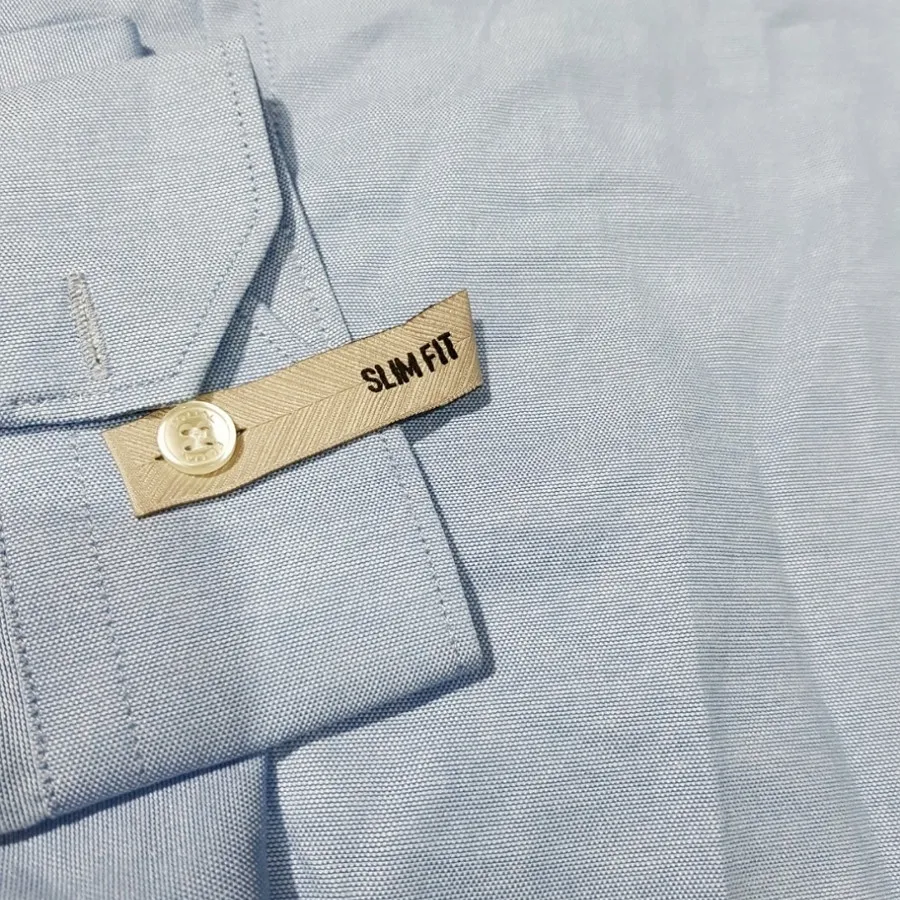 پیراهن پارچه شامبره آبی