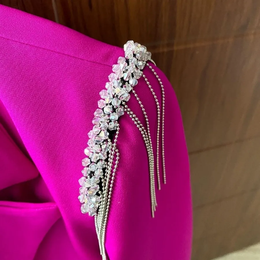 کت شلوار ارغوانی