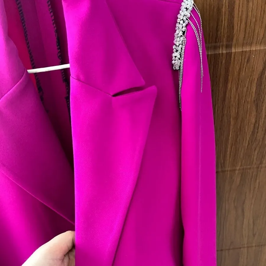 کت شلوار ارغوانی