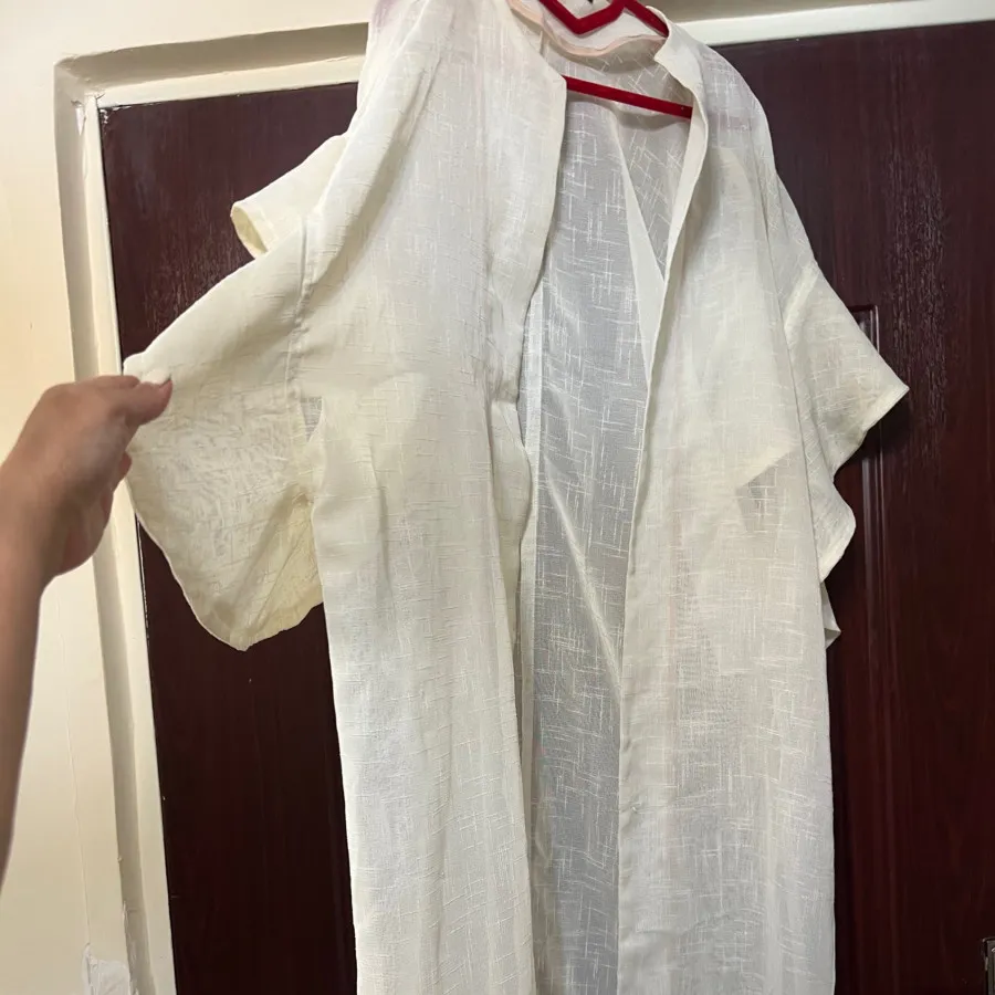 مانتو مجلسی سفید نو