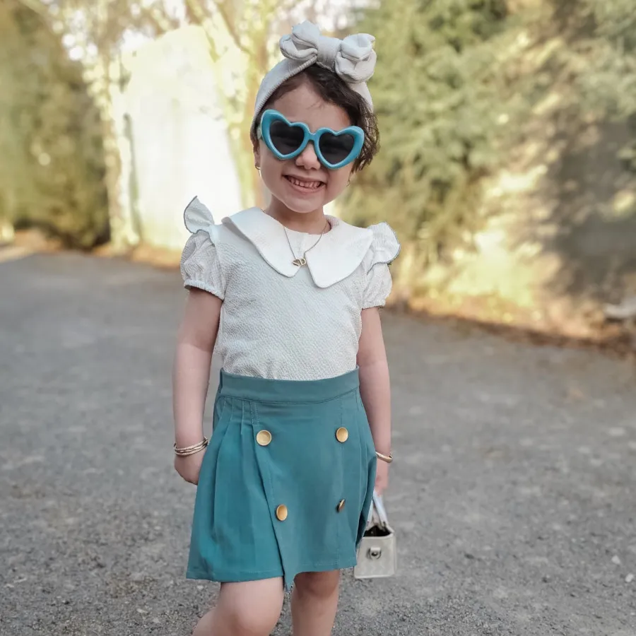 شومیز شلوارک دامنی