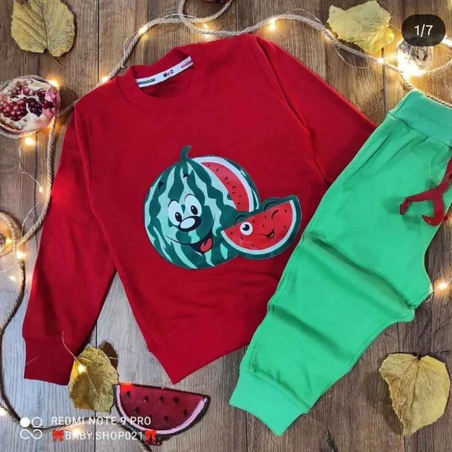 بلوز و شلوار هندوانه