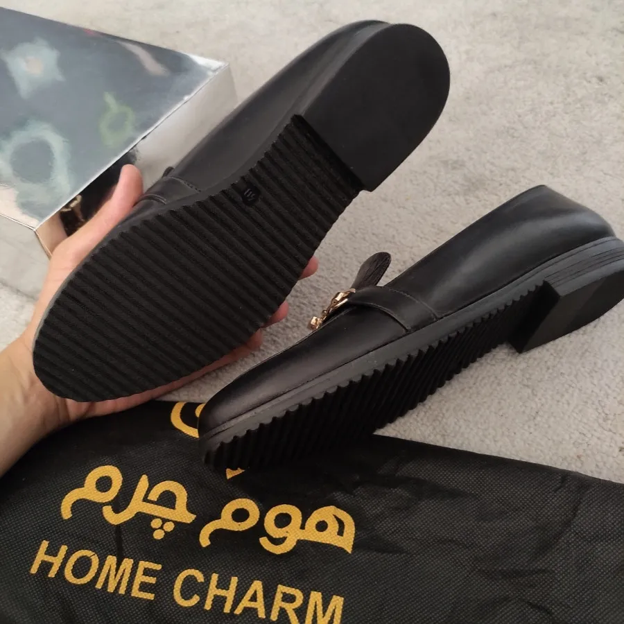 کفش مشکی رسمی Home Charm