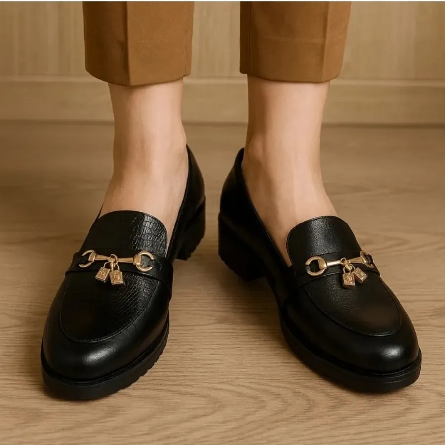 کفش مشکی رسمی Home Charm