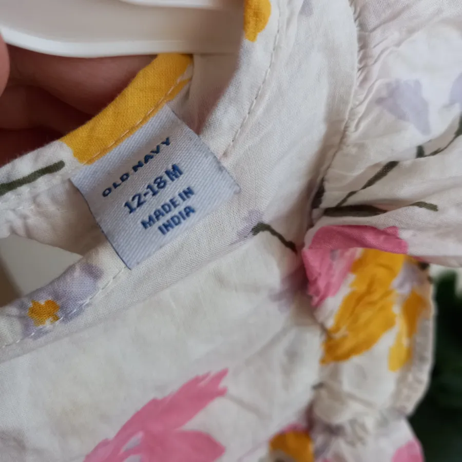 پیراهن نخی دخترانه هندی