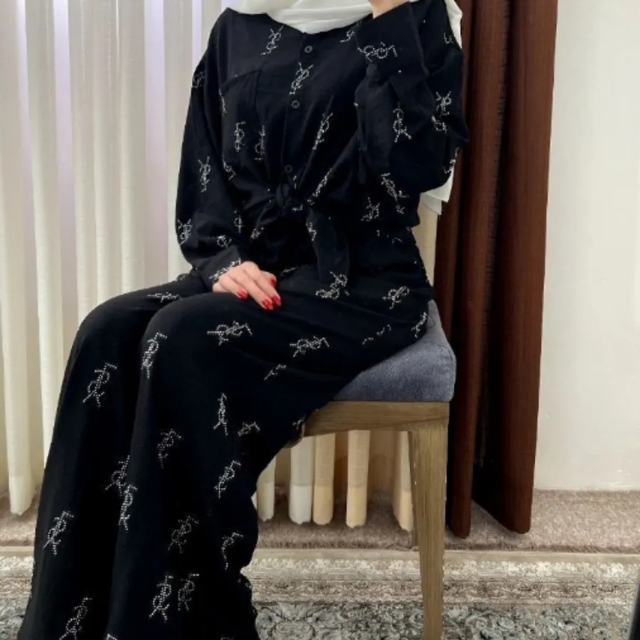 ست شومیزشلوارنگین دار