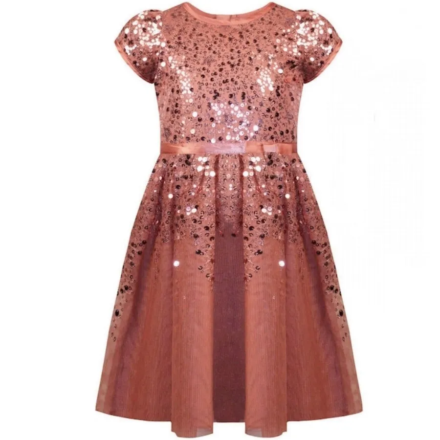 پیراهن مجلسی بچگانه6-8شال