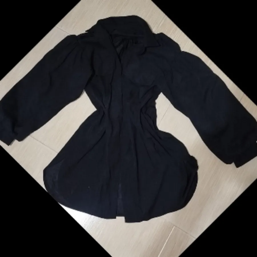 مانتو آستین پفی