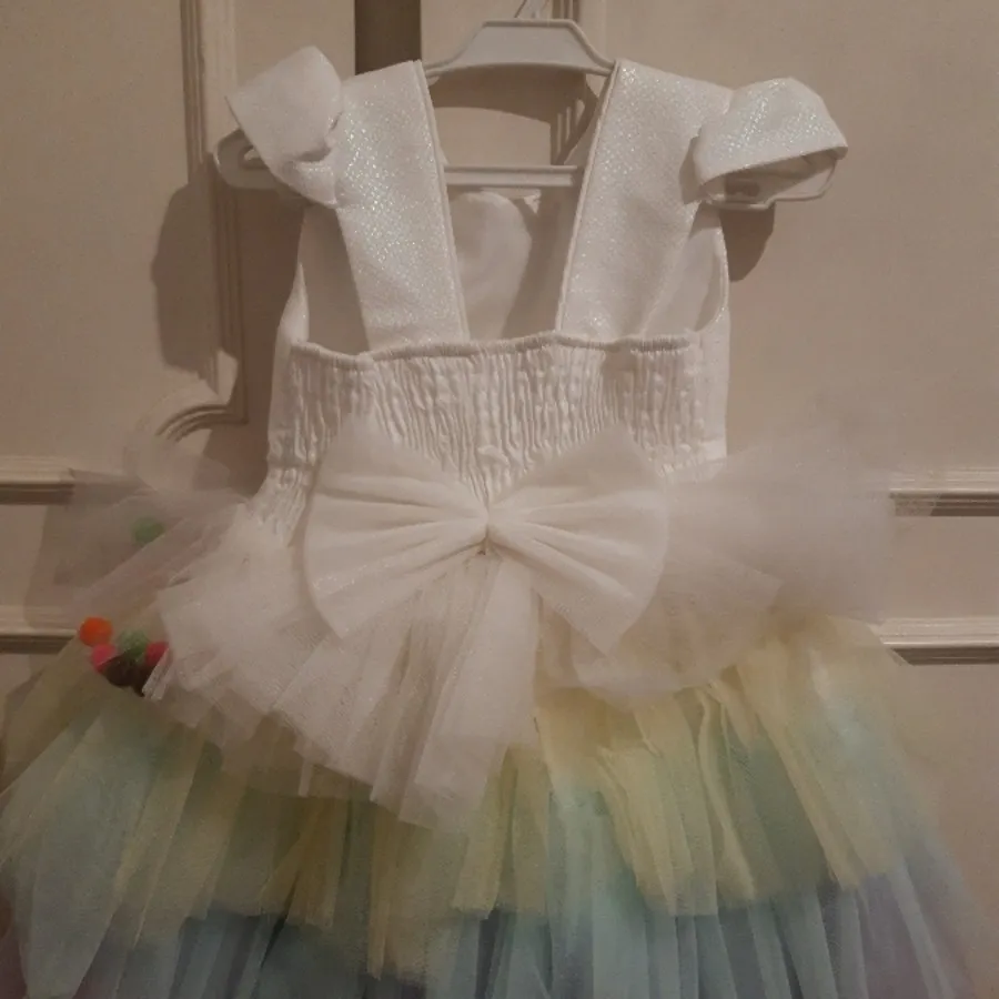 لباس عروس رنگی