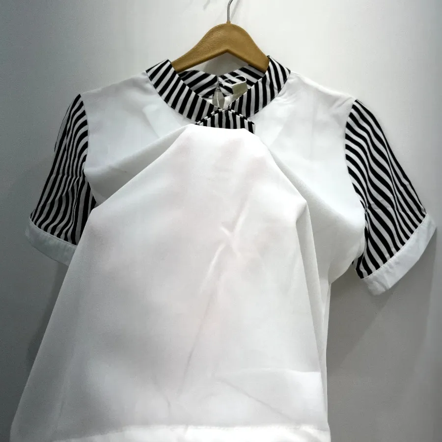 شومیز حریر سفید