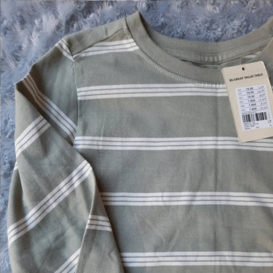 بلوز آستین بلند پسرونه