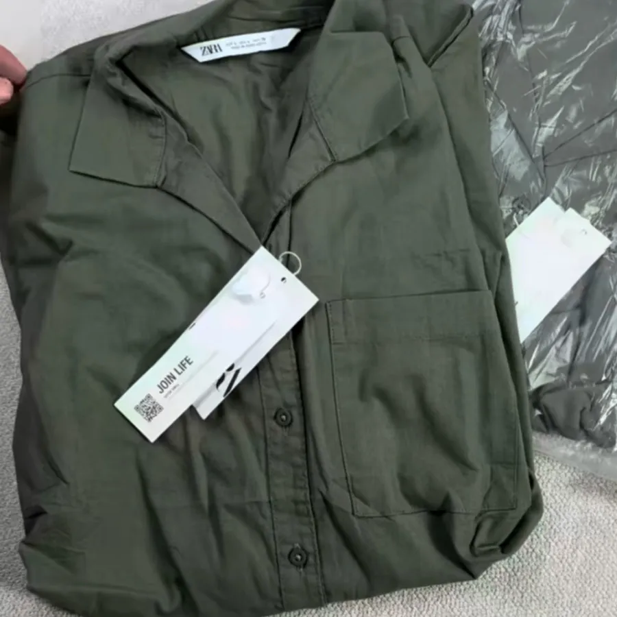 شومیز لینن زارا