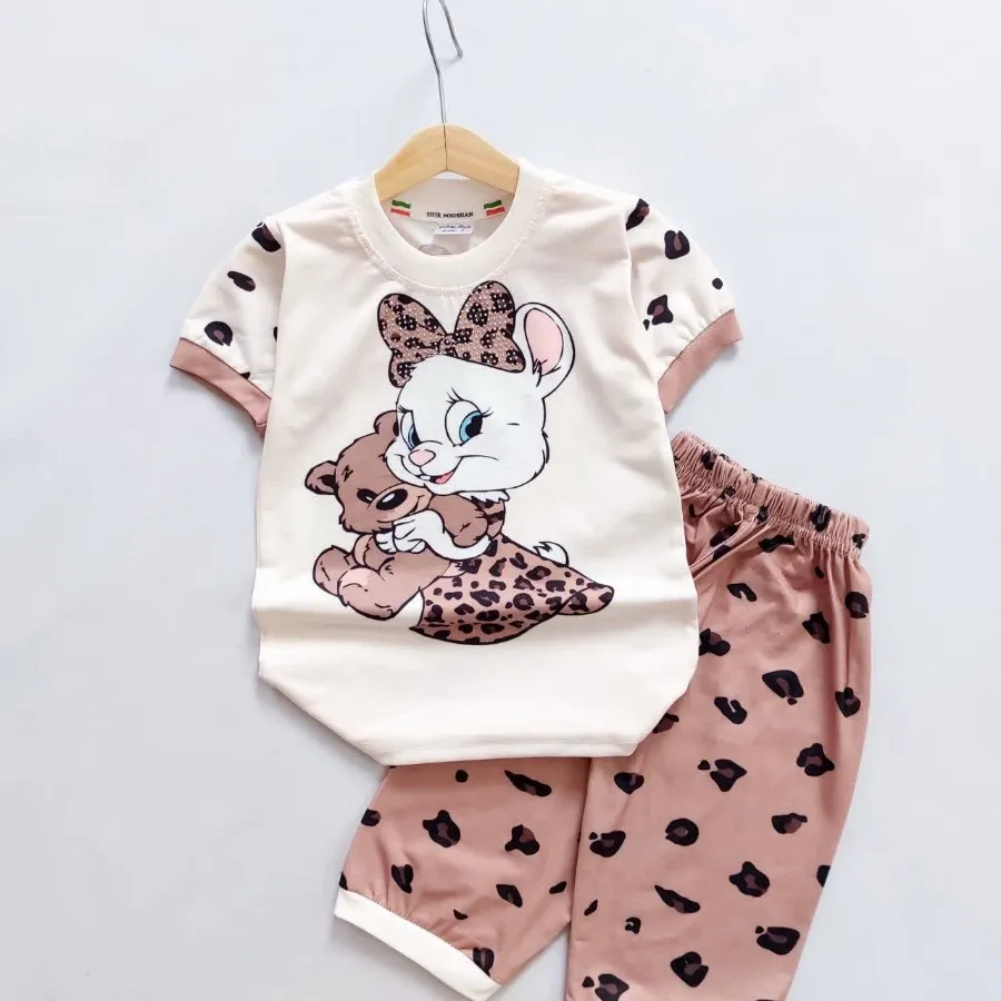 تیشرت شلوارک موش پلنگی ?