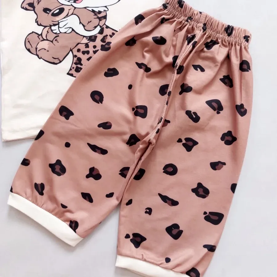 تیشرت شلوارک موش پلنگی ?