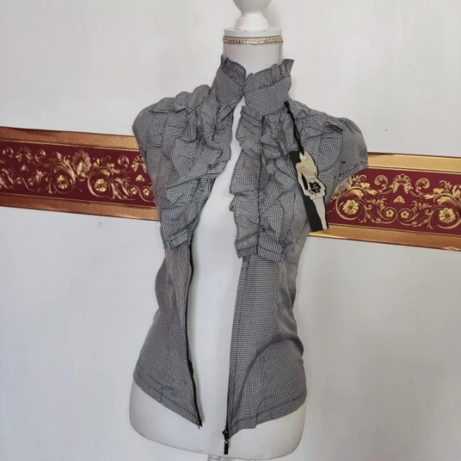 شومیز یقه آبشاری