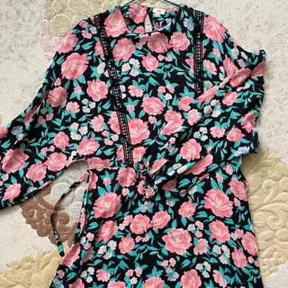 پیراهن گل گلی