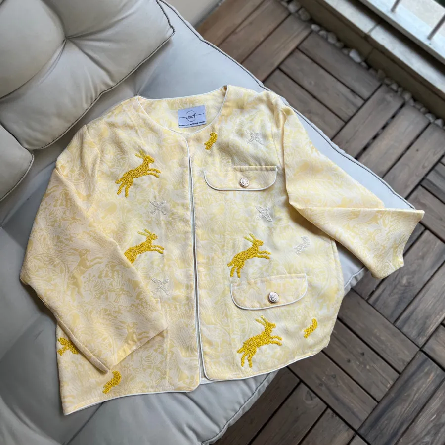 کت خرگوشی جواهردوزی دست