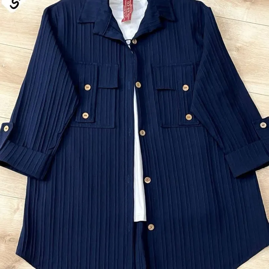 مانتو دو جیب بهاره