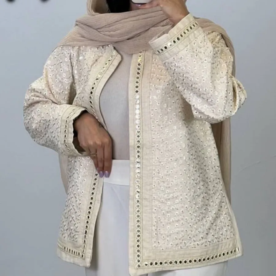 مانتو کتی سنگ دوزی مجلسی