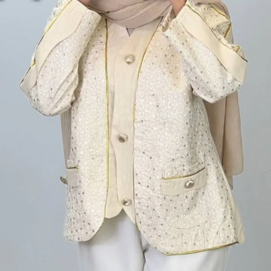 مانتو کتی سنگ دوزی مجلسی