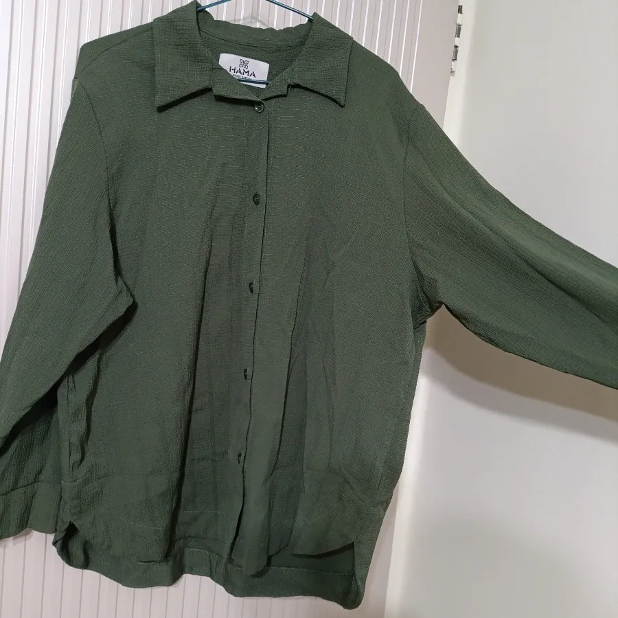 شومیز سبز یشمی