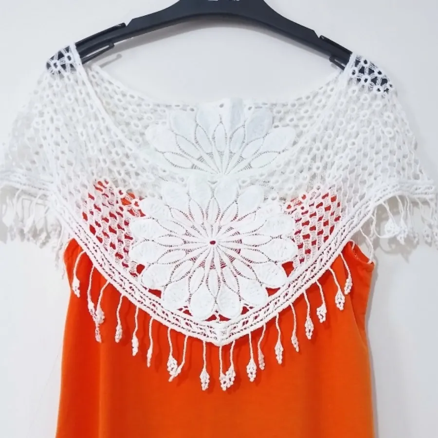 تاپ گیپوری نارنجی