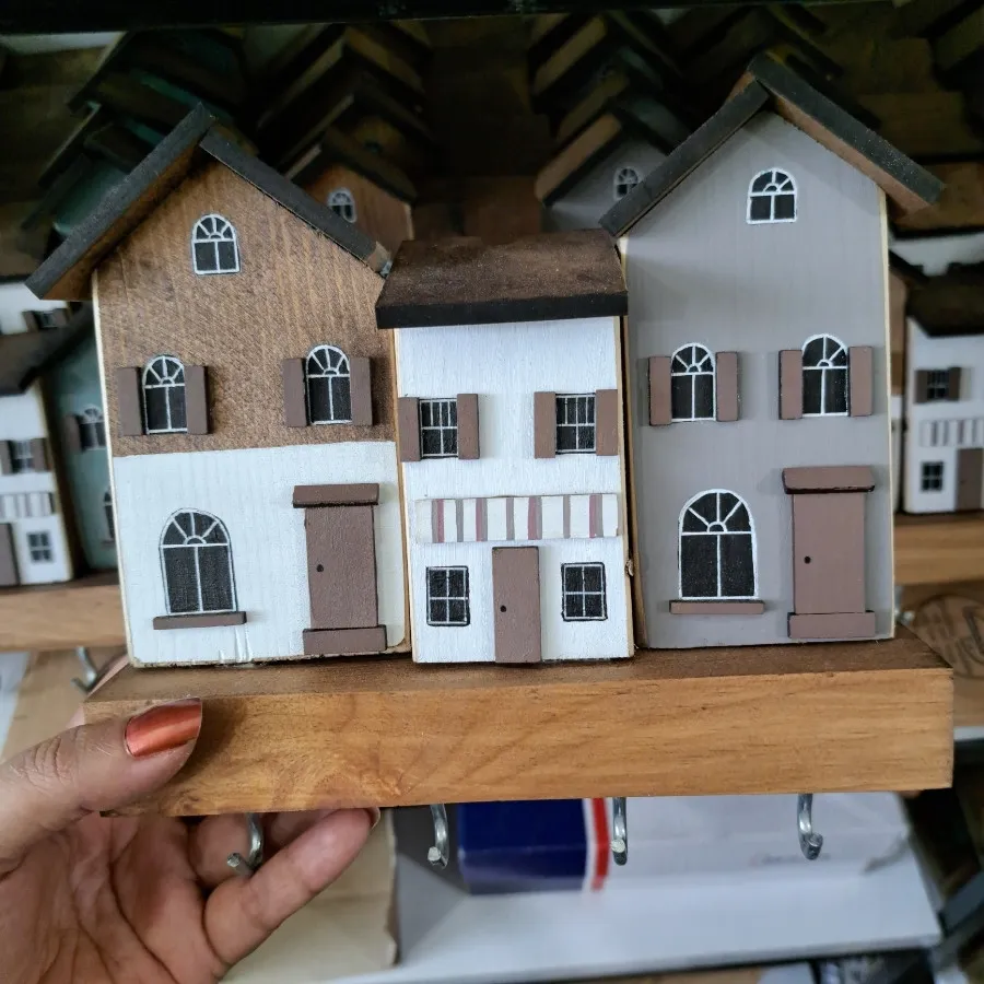 جاکلیدی چوبی دستساز