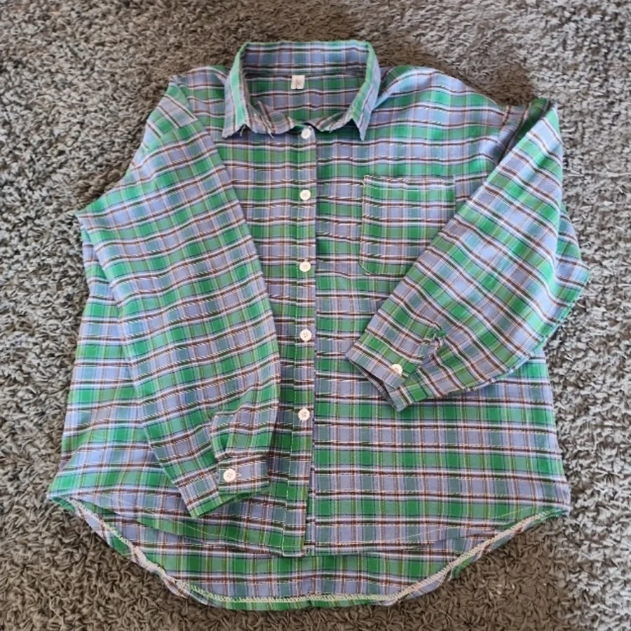 شومیز چهارخونه شیک