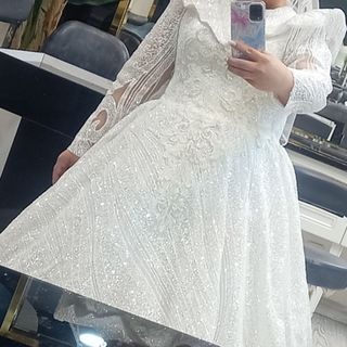 لباس عروس سایز بزرگ شیک