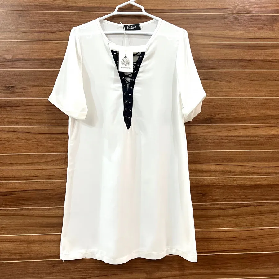 پیراهن کژوال سفید