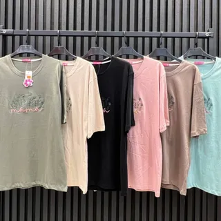 تیشرت پنبه سه ربع