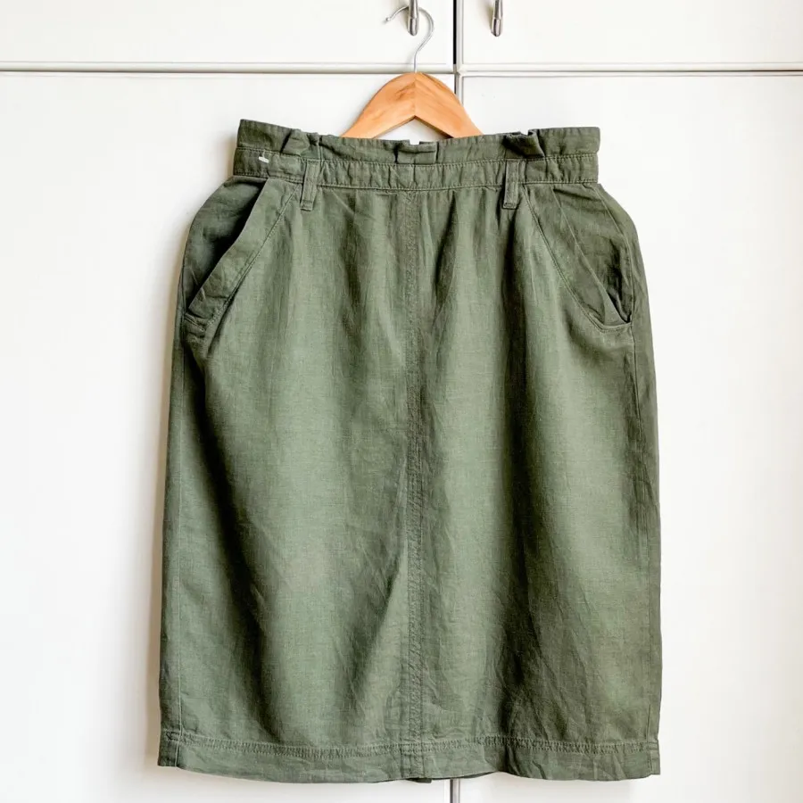 دامن لینن کتان