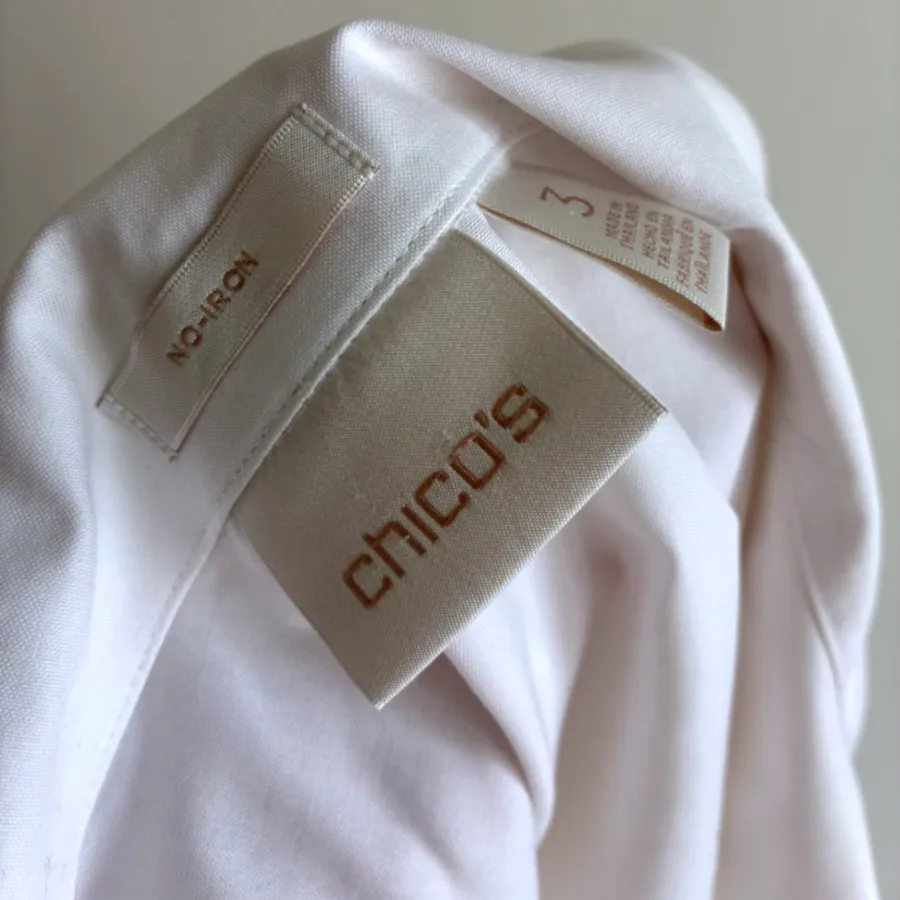 شومیز سفید نخی