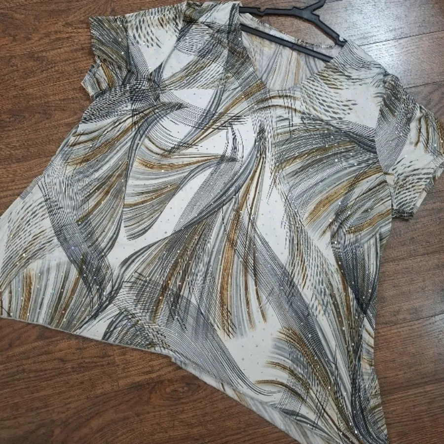 شومیز آستین کوتاه مجلسی