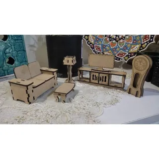 ست چوبی  عروسکی