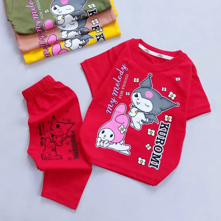 تیشرت شلوارک کرومی و شکوف