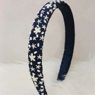 تل دو سانتی گلدوزی شکوفه