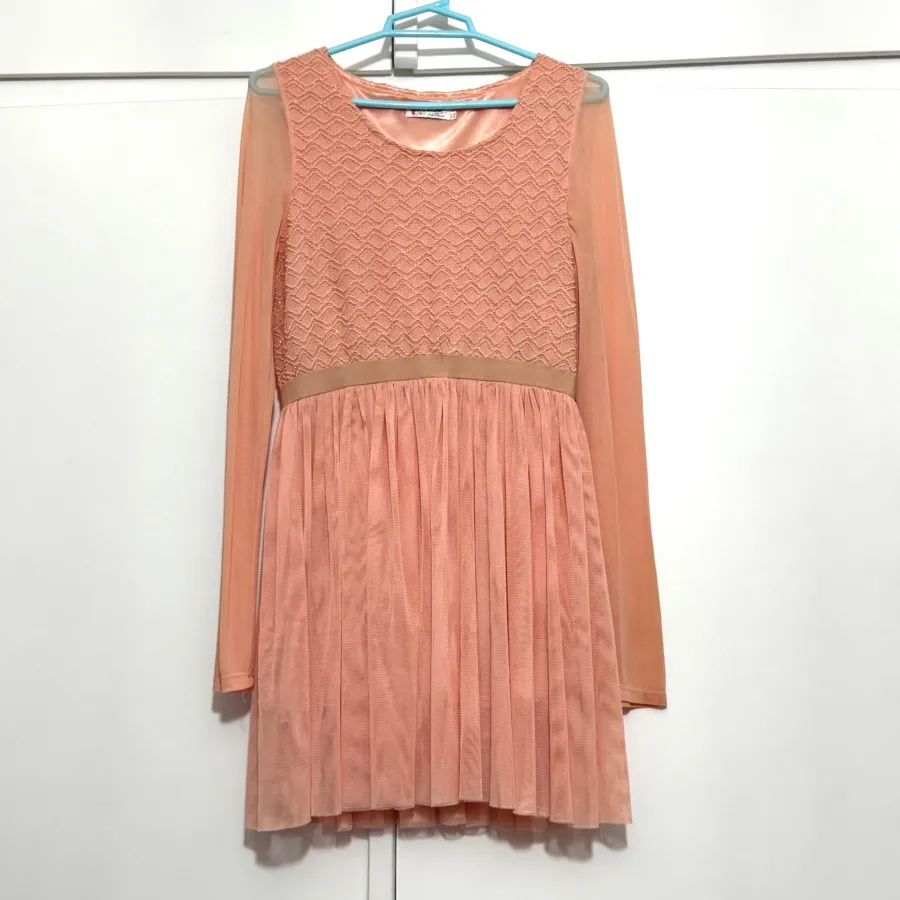 پیراهن دخترونه صورتی ملیح