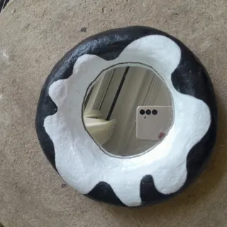 آینه دکوراتیو پاپیه ملشه