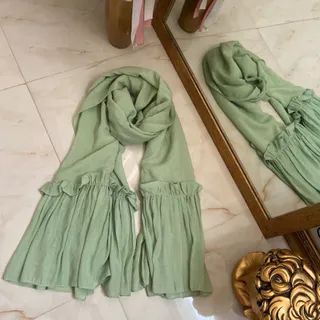 شال چین دار