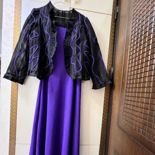 ست کت سارافون بنفش دلبر